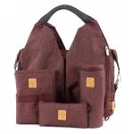 Lassig Neckline Bag Ecoya - Burgandy - لاسيج