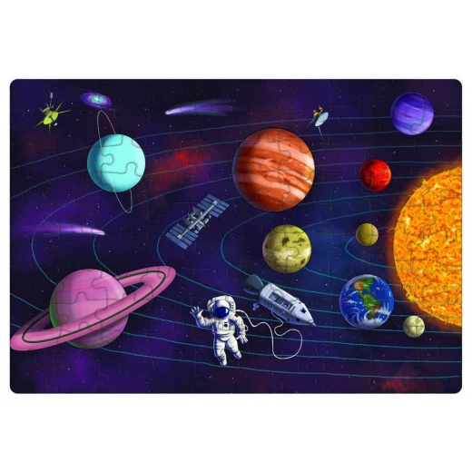 Innovative Kids Green Start 100-Piece Puzzle: Outer Space Puzzle - انوفاتيف كيدز جرين - Image 2