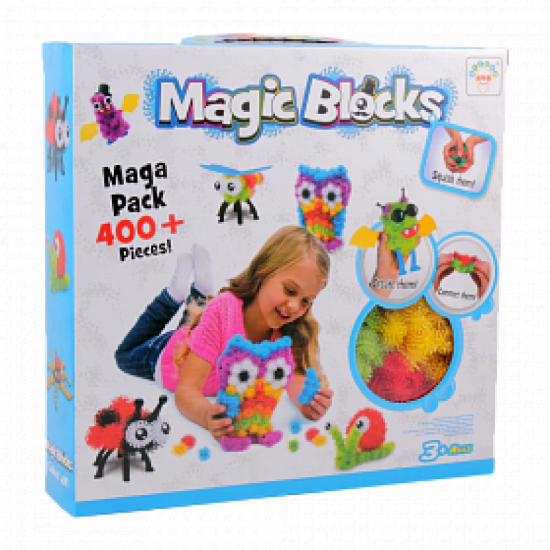 Magic Blocks Mega Pack 400+ Pieces