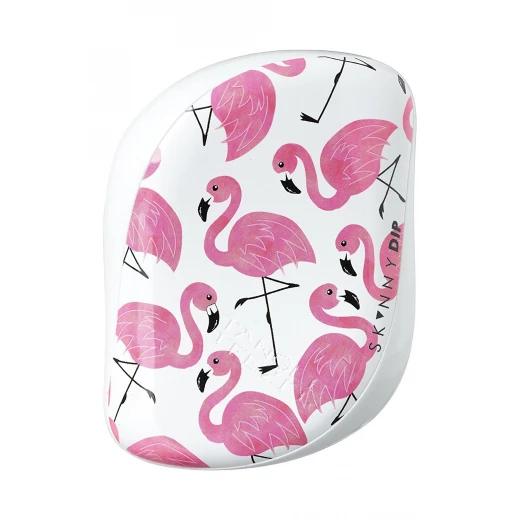 Tangle Teezer Compact Styler - Skinny Dip - White Flamingo - تانجل تيزر - Image 2