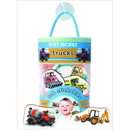 Innovative Kids - Soft Shapes Tub Stickables: trucks Innovative Kids - Soft Shapes Tub Stickables: trucks
