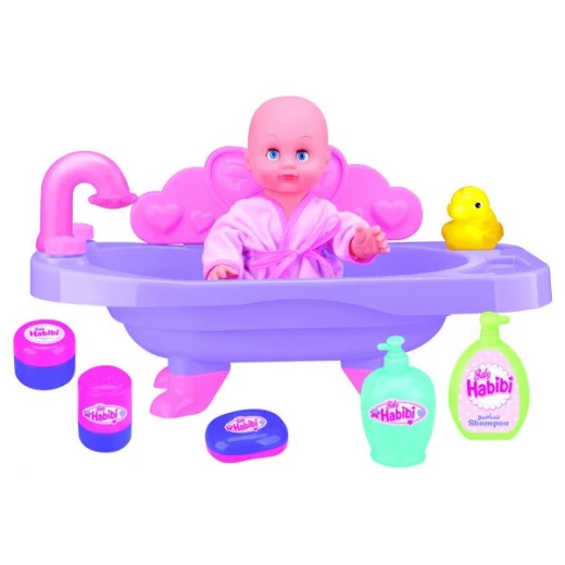Baby Habibi Bathtub With Doll Baby Habibi Bathtub With Doll