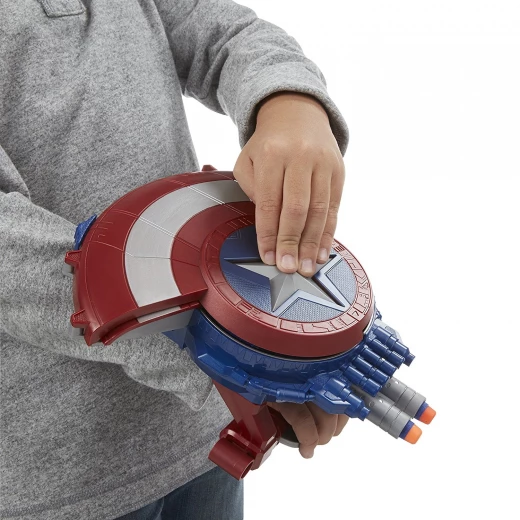 Avengers Infinity War  Marvel Captain America Blaster Reveal Shield - مارفيل - Image 3