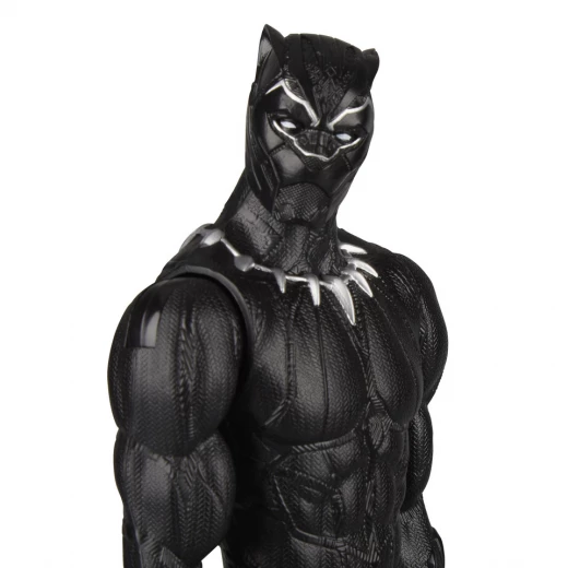 Marvel Black Panther Titan Hero Series Black Panther Figure - هاسبرو - Image 2