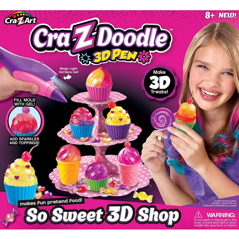 Crazy Art Doodle 3D Pen So Sweet 3D Shop - كري-زي-آرت
