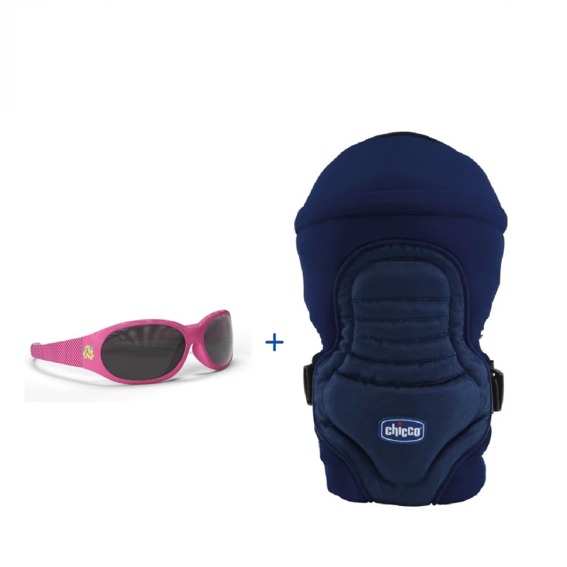 Chicco Go Baby Carrier Denim + Sunglasses - تشيكو