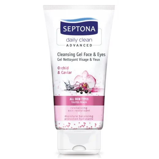 Septona Cleansing Gel for Face and Eyes with Orchid & Caviar 150ml Septona Cleansing Gel for Face and Eyes with Orchid & Caviar 150ml