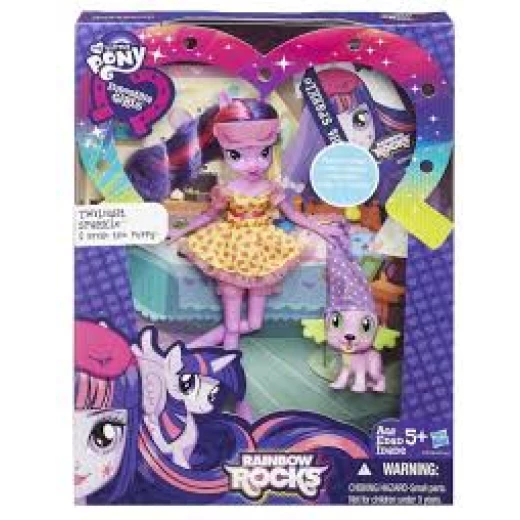 Hasbro My Little Pony Toy - Equestria Girls Rainbow Rocks Twilight Sparkle Deluxe Fashion Doll Hasbro My Little Pony Toy - Equestria Girls Rainbow Rocks Twilight Sparkle Deluxe Fashion Doll