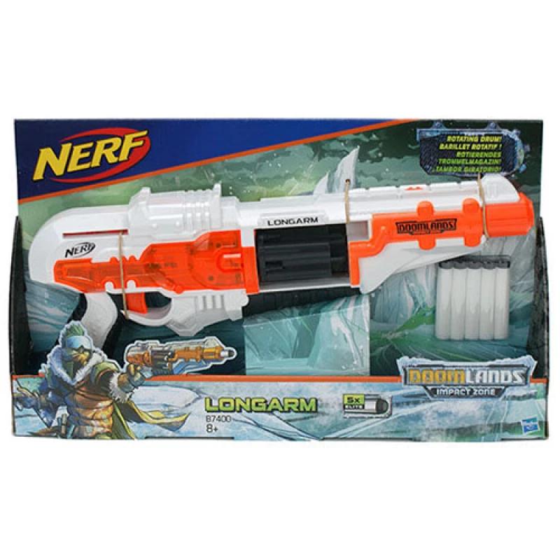 Nerf Doomlands Impact Zone Longarm - هاسبرو