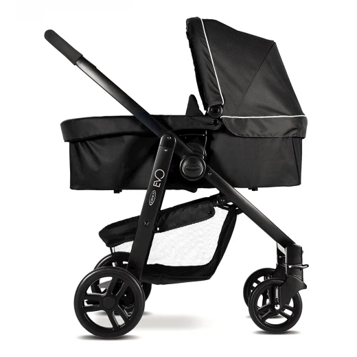 Graco Evo Carrycot Pitstop (Black) - جراكو - Image 3