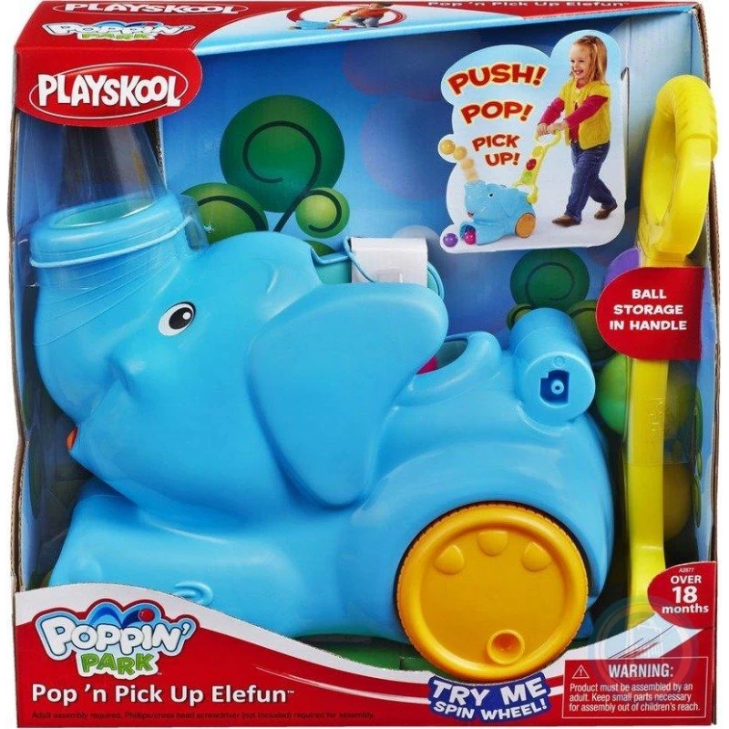 Playskool Poppin Park Pop 'n Pick up Elefun Toy - بلاي سكول