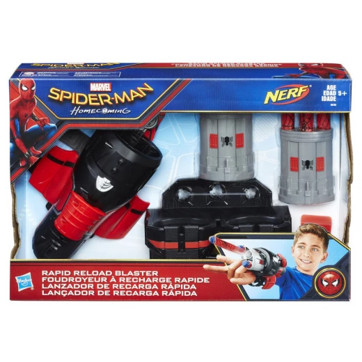 SPIDER-MAN MOVIE RAPID RELOAD BLASTER SPIDER-MAN MOVIE RAPID RELOAD BLASTER