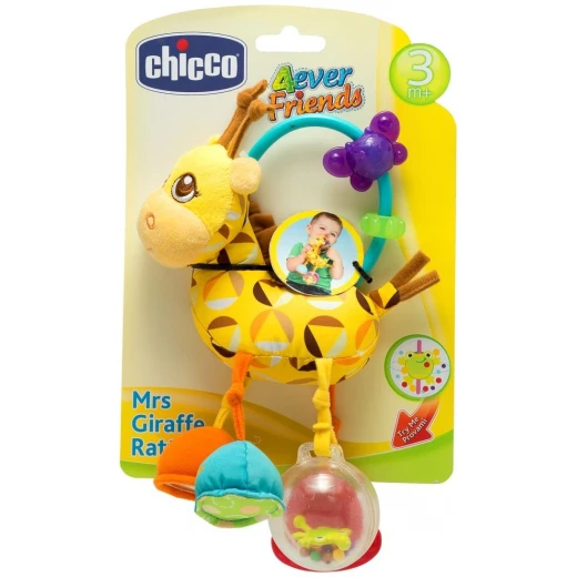 Chicco First Activity Rattle Giraffe Chicco First Activity Rattle Giraffe