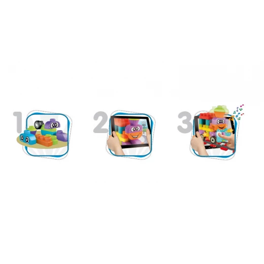 Chicco Toy Building Blocks Vehicles Set 40pc - تشيكو - Image 4