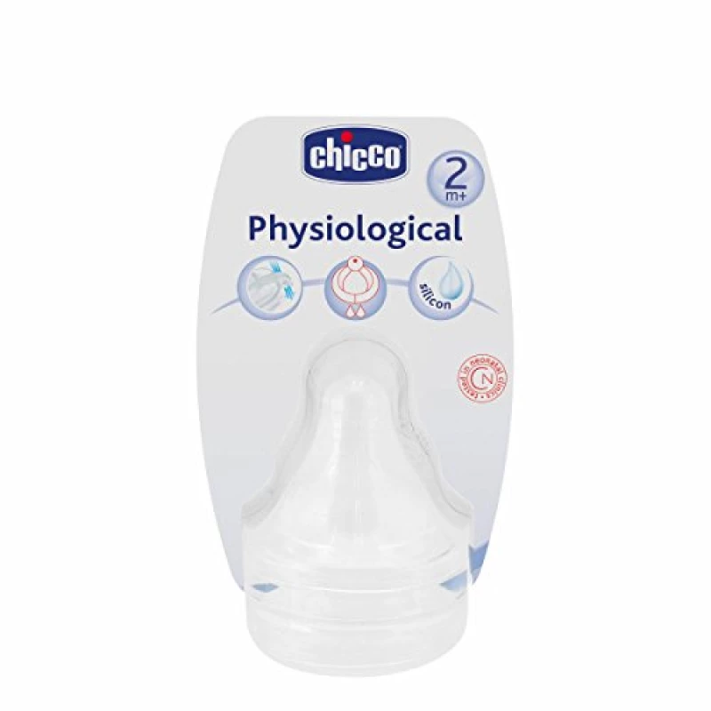 Chicco Physiological Teat Sil Adjustable 2pcs - Chicco