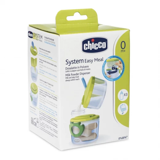 Chicco Easy Meal Scoop System for Formula, 0M+ Chicco Easy Meal Scoop System for Formula, 0M+
