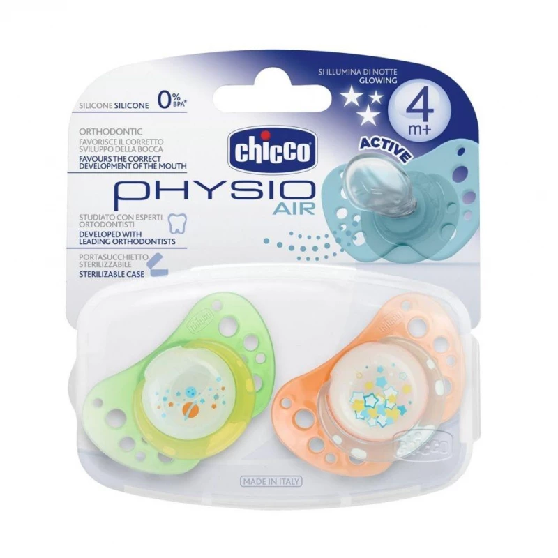 Chicco Physio Air Soothers (+4 m) - تشيكو