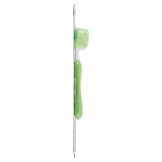 Chicco- Green -  Milk Teeth toothbrush (6 m - 3yrs) - تشيكو - Image 2