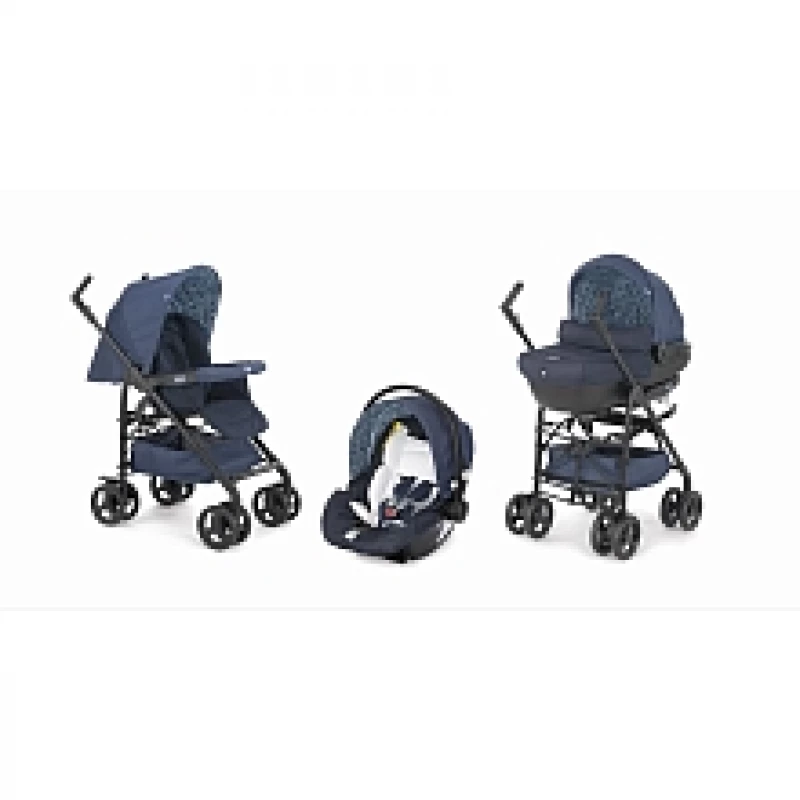 Chicco Sprint Black Midnight Trio Stroller - تشيكو