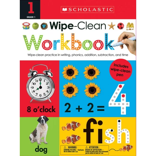 Scholastic Wipe Clean Workbook:1st Grade Scholastic Wipe Clean Workbook:1st Grade