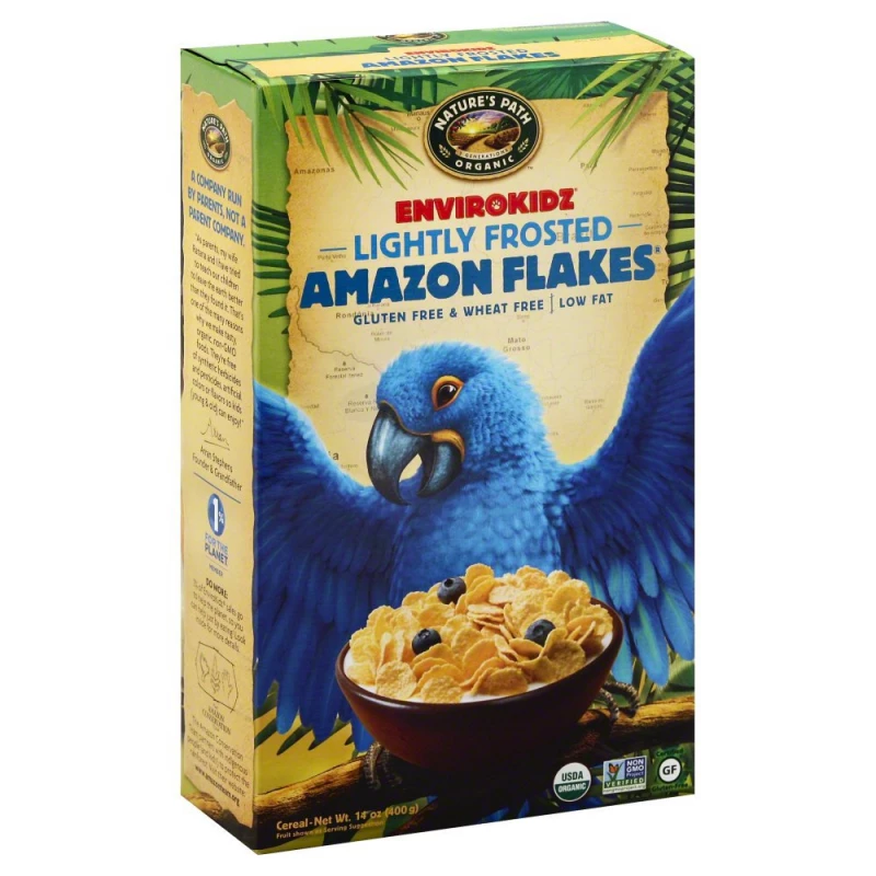 Nature's Path Gluten Free Amazon Frosted Flakes 400g - Nature's Path Organic
