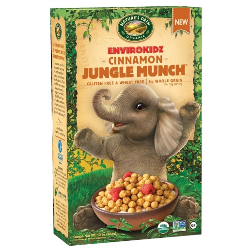 Nature's Path Gluten Path Organic Gluten Free Cinnamon Jungle Munch 284g Nature's Path Gluten Path Organic Gluten Free Cinnamon Jungle Munch 284g
