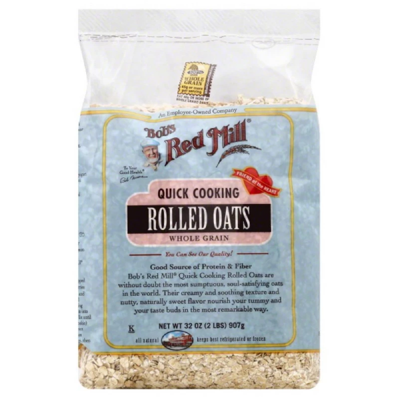 Bob's Red Mill Quick Rolled Oats (907 Gram) - بوبز ريد ميل