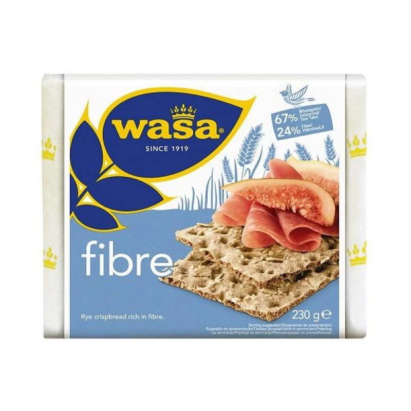 Wasa Crispbread Fibre (230G) - واسا
