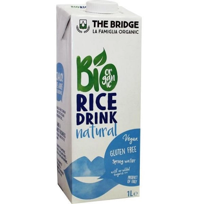 The Bridge Bio Non-Dairy Organic Gluten Free Rice Drink 250ml - ذا بريدج بيو