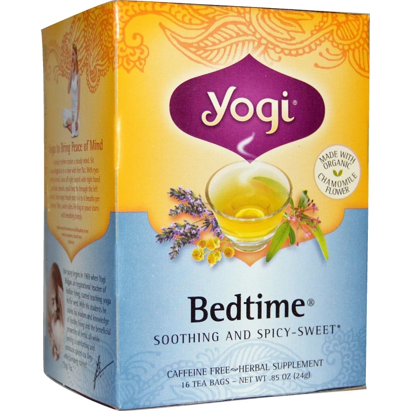 Yogi Tea Organic Teas Blend Caffeine Free - Bedtime - 24g - يوجي
