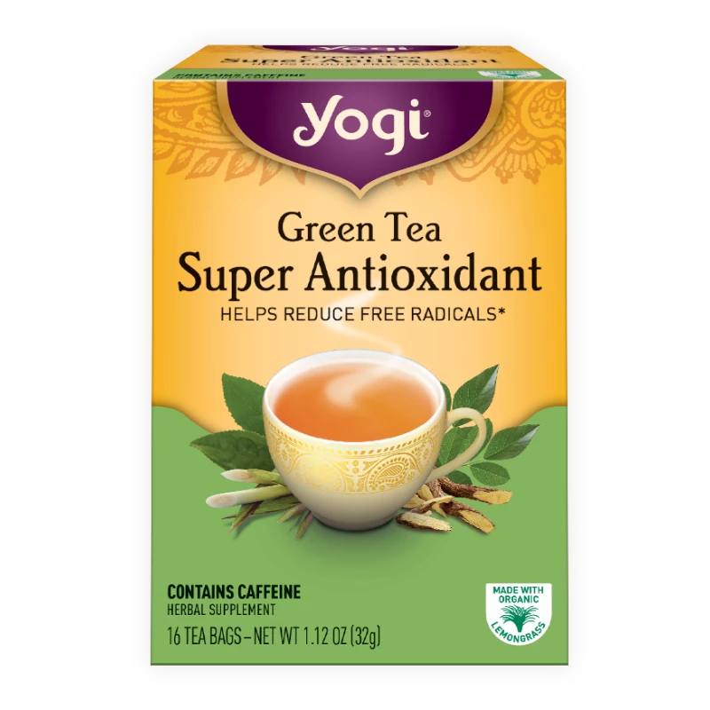 Yogi Tea, Green Tea Super Antioxidant 32g - يوجي