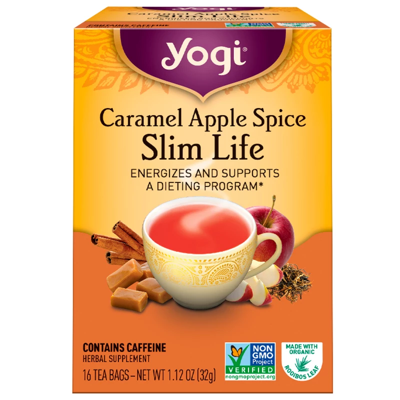 Yogi Tea, Caramel Apple Spice Slim Life Tea 32g - يوجي