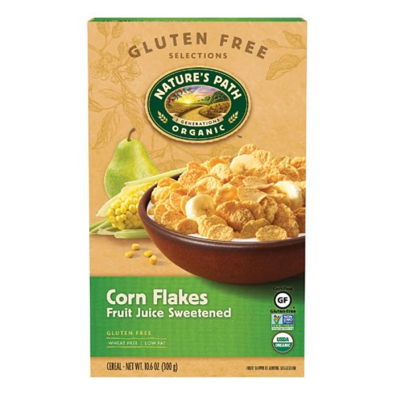 Nature's Path Gluten Free Fjs Corn Flakes 300g - ناتشورز باث اورجانيك