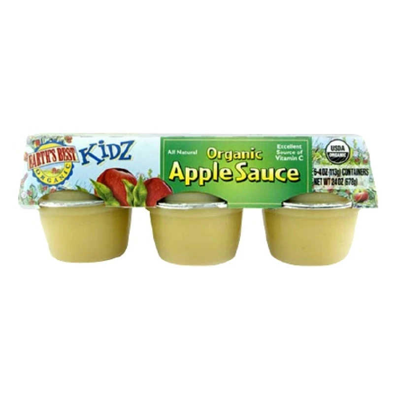 Earth's Best Organic Apple Sause 678g - إيرثس بيست أورجانك