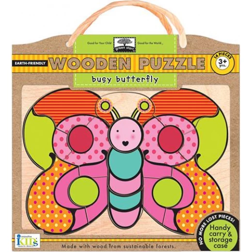Wodden Puzzles -Busy Butterfly Wodden Puzzles -Busy Butterfly