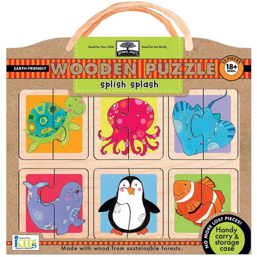 Wodden Puzzles -Splish-Splash Wodden Puzzles -Splish-Splash