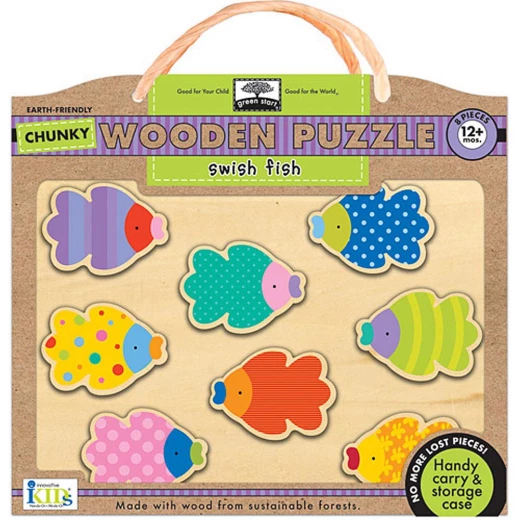 Wodden Puzzles -Switsh - fish Wodden Puzzles -Switsh - fish