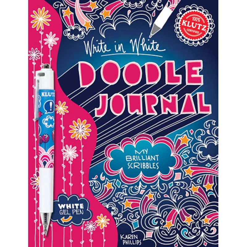 Doodle Journal Write in White - سكولاستيك
