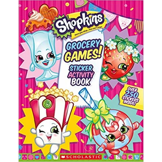 Grocery Games! Shopkins Jumbo Sticker A B Grocery Games! Shopkins Jumbo Sticker A B