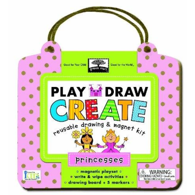 Innovative Kids Green Play Draw: Princess - انوفاتيف كيدز جرين