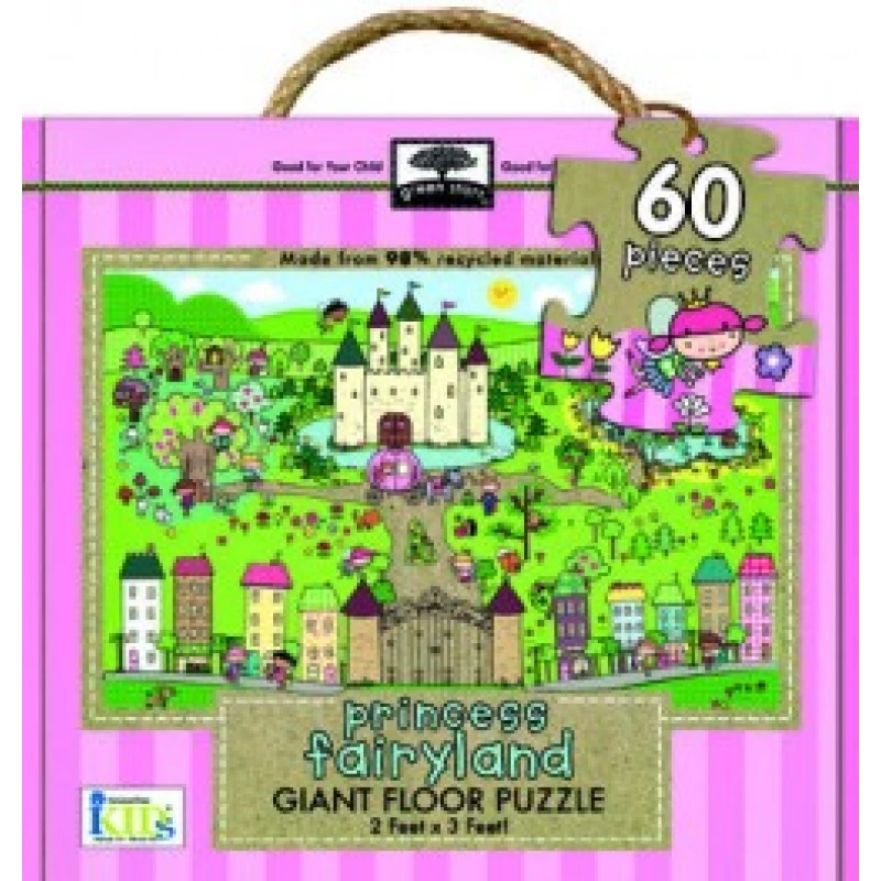 Innovative Kids Green Princess FairyLand Puzzles - انوفاتيف كيدز جرين