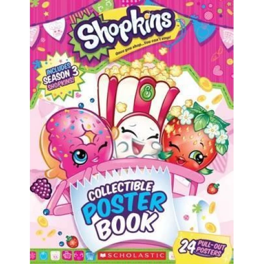 Scholastic Shopkins: Collectible Poster Book Scholastic Shopkins: Collectible Poster Book