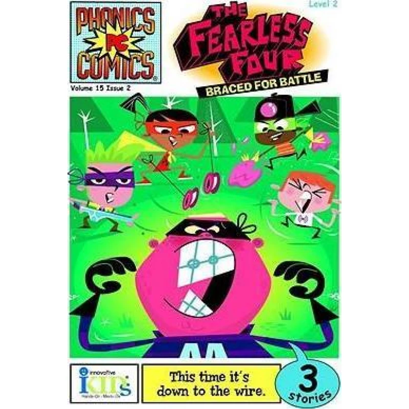 Innovative Kids Green The Fearless Four:Praced - انوفاتيف كيدز جرين