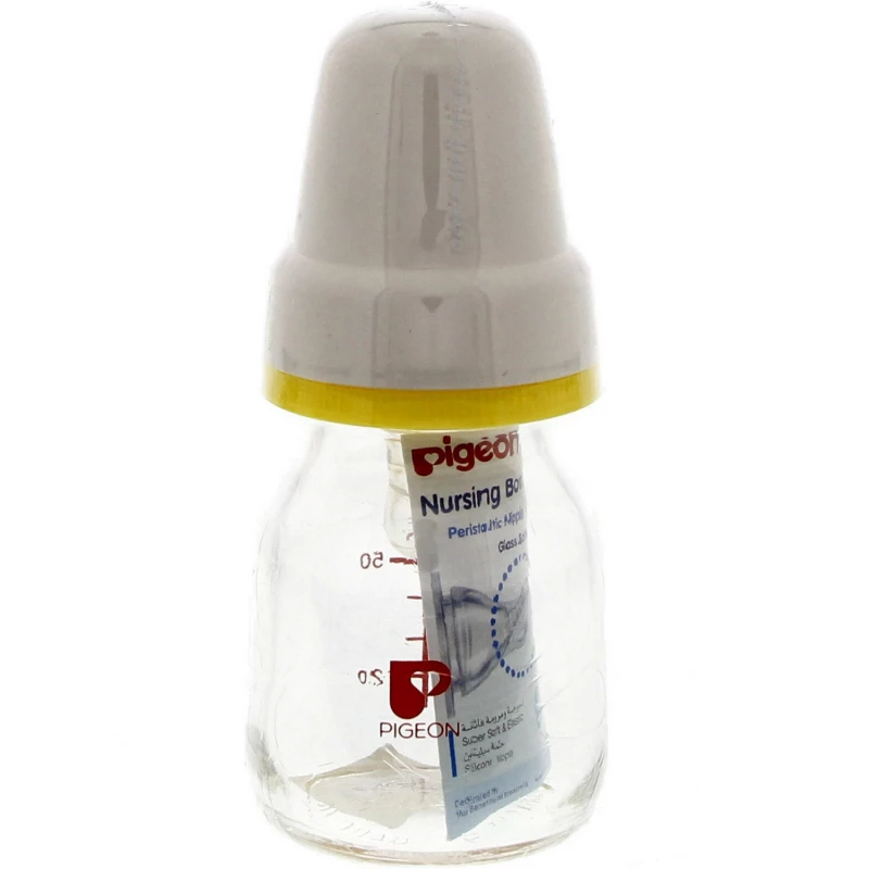 pigeon nursing glass bottle 50ml - بيجن