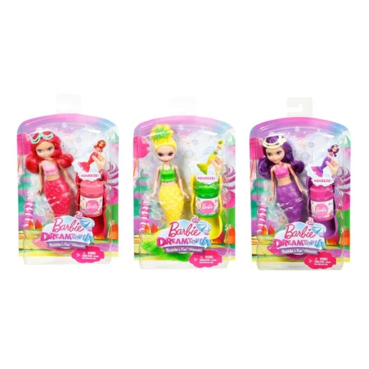 Barbie™ Dreamtopia Bubbles ’n Fun Dolls - 3 Types Barbie™ Dreamtopia Bubbles ’n Fun Dolls - 3 Types