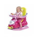 Chicco Pink  Quattro 4-in-1 Sit n Ride Car - تشيكو