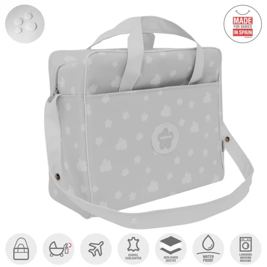Cambrass Maternity Bag ,Nube -Grey Cambrass Maternity Bag ,Nube -Grey
