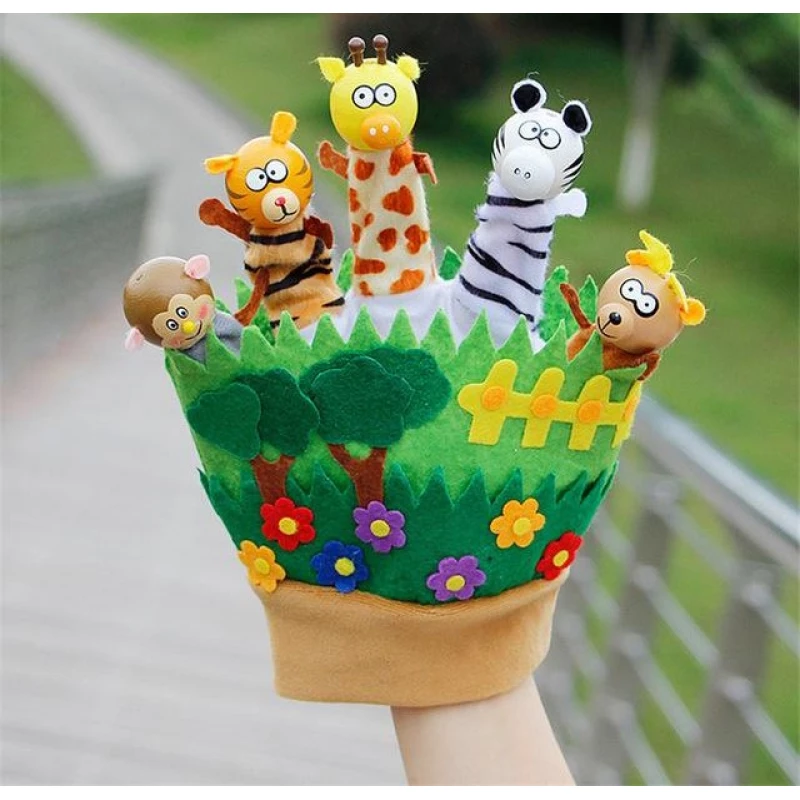 Kids Toys Finger Puppets - Animals