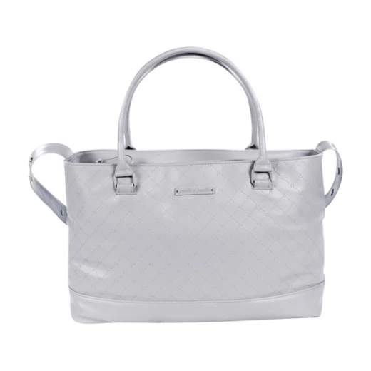 Pasito a Pasito Inés Normandie Grey Faux Leather Pushchair Bag Pasito a Pasito Inés Normandie Grey Faux Leather Pushchair Bag