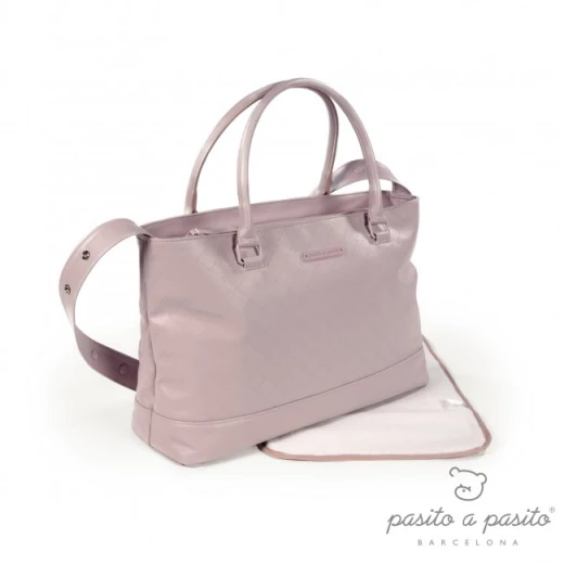 Pasito a Pasito Normandie Changing Bag, Pink - باسيتو اه  باسيتو - Image 5